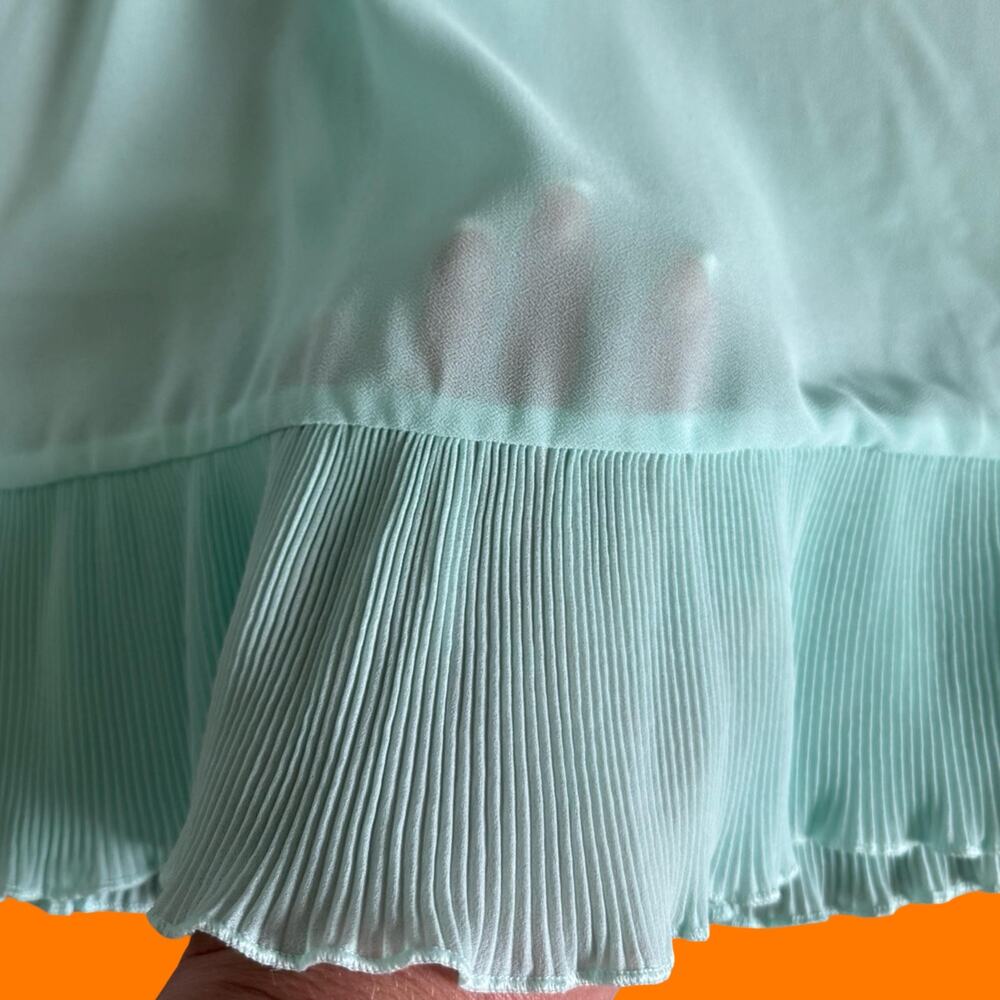 00's vintage chiffon lace bustier y2k 2pc lingerie set MEDIUM cinema etoile - Picture 7 of 8